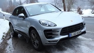 2015 Porsche Macan Turbo  Test Drive amp Review  TheGetawayer [upl. by Yecnuahc]