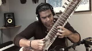 Imagine  by John Lennon Sitar Cover Version [upl. by Vyky]