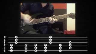 Three Days Grace  Home Guitar Tutorial w Tabs by Kirjai [upl. by Ettennyl]