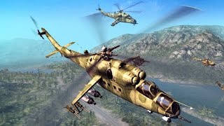 WORLD OF TANKS ON HELICOPTERS  Heliborne  Military Aviation [upl. by Odnolor]