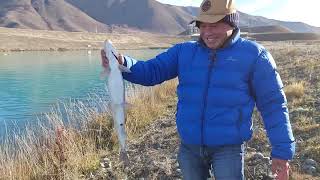 Another one for the books  Twizel Winter Fishing 010624 [upl. by Nylknarf702]