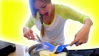 How to make eggs  iJustine [upl. by Karlene]