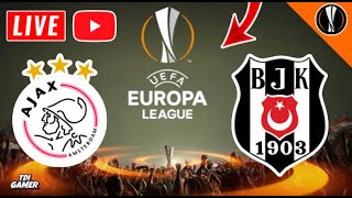 🔴AFC Ajax vs Besiktas Live Stream Europa League [upl. by Irmine]