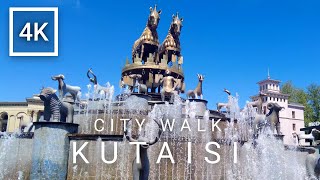 Kutaisi Walking Tour  ქუთაისის ტური 4K [upl. by Inttirb]