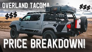 We Build an Overland Tacoma in 4 days  Price Breakdown [upl. by Trebuh]