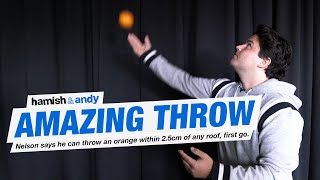 Amazing Throw  Hamish amp Andy [upl. by Adnamor70]