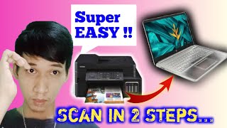 HOW TO Scan Image To Computer Using Brother Printer  HowsTops [upl. by Alithia524]