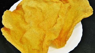 खुसखुशीत पोह्यांचे पापड  Pohyanche papad  Flattened Rice Recipe  MadhurasRecipe [upl. by Eseekram]