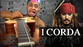 Piratas Do Caribe Com 1 Corda [upl. by Esmerolda]