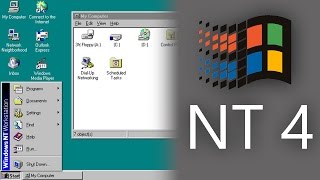 Windows NT 40 Install Tutorial [upl. by Corby868]