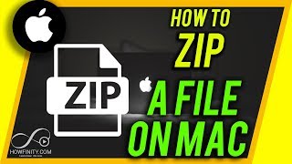 How to ZIP a File on a Mac [upl. by Ennyletak]