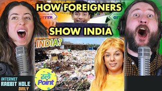 How Foreigners Show India REACTION  Slayy Point [upl. by Peonir536]