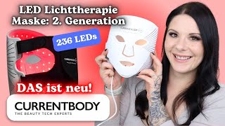 DAS ist neu Currentbody LED Lichttherapie Maske 2 Generation [upl. by Giliane830]