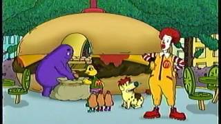 Ronald McDonald Cartoon  The Visitors from Outer Space [upl. by Elmina]