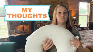 Mom of 5 Reviews the Boppy Nursing Pillow [upl. by Mohn984]