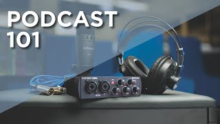 Podcast 101  How to record and edit your first Podcast [upl. by Maurise]