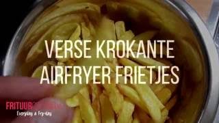 Verse friet of patat maken met de Philips Airfryer XL [upl. by Nalced]