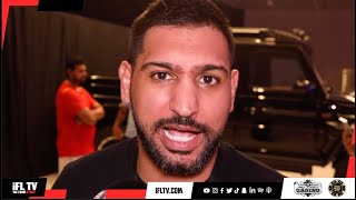 YOURE A PROPER  HATER  AMIR KHAN GOES IN ON CARL FROCH TALKS AJ FURYUSYK CANELOEUBANK [upl. by Nhguavad275]