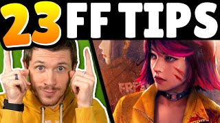 23 Tips I WISH I Knew in Free Fire [upl. by Zap920]