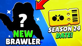 NEW Brawler Release DATE and Brawl Pass Season 24 [upl. by Ennavoj23]