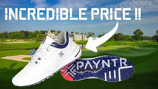 Crazy Deal TopQuality Payntr Golf Shoes for a Steal 2024 [upl. by Anirres]