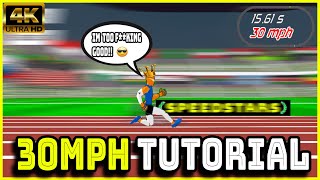 How To Run 30MPHTAP In Speedstars TUTORIAL [upl. by Crane614]