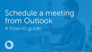 Schedule a meeting from Outlook  Howto [upl. by Hultin]