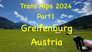 Trans Alps 2024 Part 1 Paragliding in Greifenburg Austria paragliding alps ozoneparagliders [upl. by Lock]