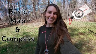 How I Use a Map amp Compass to Navigate Off Trail  The Basics [upl. by Bromley860]