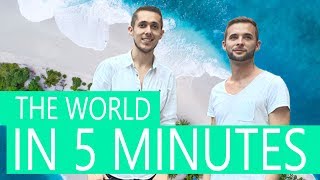 theTravellers  The World in 5 Minutes 🙂 Travel Blog  Reise Blog  Trailer [upl. by Atirhs]