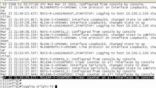 Configuring Syslog Server On Cisco Routers Lab  Part 2 [upl. by Aneloaup743]