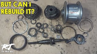 Shimano Nexus 8 Speed Hub Reassembly  Putting It Back Together [upl. by Atnas]