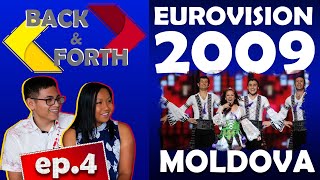 Americans react to Eurovision 2009 Moldova Nelly Ciobanu Hora Din Moldova [upl. by Elag38]