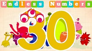 Numbers Endless 25 to 30  Counting amp Learn [upl. by Brien]