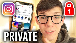 How To Make Instagram Account Private  Full Guide [upl. by Ahsinnor]