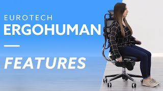 Eurotech Ergohuman Mesh Chair Features [upl. by Izawa565]