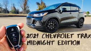 2021 Chevrolet Trax LT Midnight Edition Start up amp Full Review [upl. by Askwith]