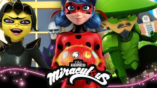 MIRACULOUS  🐞 A BATALHA DOS MIRACULOUS  compilações 🐞  As Aventuras de Ladybug [upl. by Scevor]