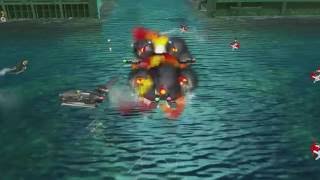 LEGO Batman The Videogame  Batboat Battle All Minikits Red Brick [upl. by Yellas]