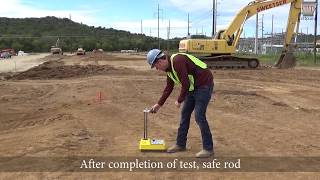 AASHTO T 310  Nuclear Density Gauge  Field Testing [upl. by Marcell926]