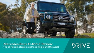 2021 MercedesBenz G400 d First Drive Review  Drivecomau [upl. by Welford856]