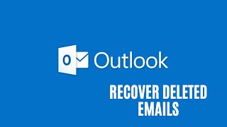 How to Recover Deleted Emails on Outlook 2021 [upl. by Melliw610]