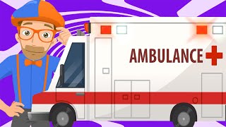 Ambulance Song  Educational Songs For Kids [upl. by Leverick922]