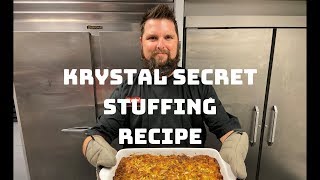 Krystal Secret Stuffing Recipe [upl. by Nereen37]