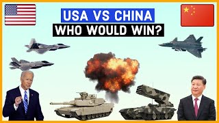 USA VS CHINA Military Power Comparisons 2021 [upl. by Danica351]