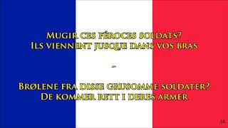 Frankrikes nasjonalsang FRNO tekst  Anthem of France Norwegian [upl. by Eixel905]