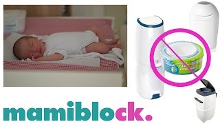 Angelcare amp Co Windelmülleimer ohne Nachfüllkassetten  Tutorial  mamiblock  Der Mami Blog [upl. by Andriette]