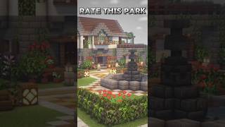 Minecraft started park 🏞️ shorts [upl. by Decca]