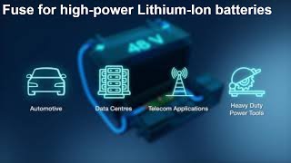 SCHURTER UHPSMD Fuse for HighPower LithiumIon BatteriesA GameChanger in Overcurrent Protection [upl. by Lauber]