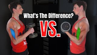 Dumbbell Bicep Curl VS Hammer Curl WHICH ONE FOR BIGGER BICEPS [upl. by Eita]